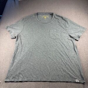 Copper & Oak Mens XXL Short Sleeve Pocket T-Shirt Spruce Gray Y9FS153SC